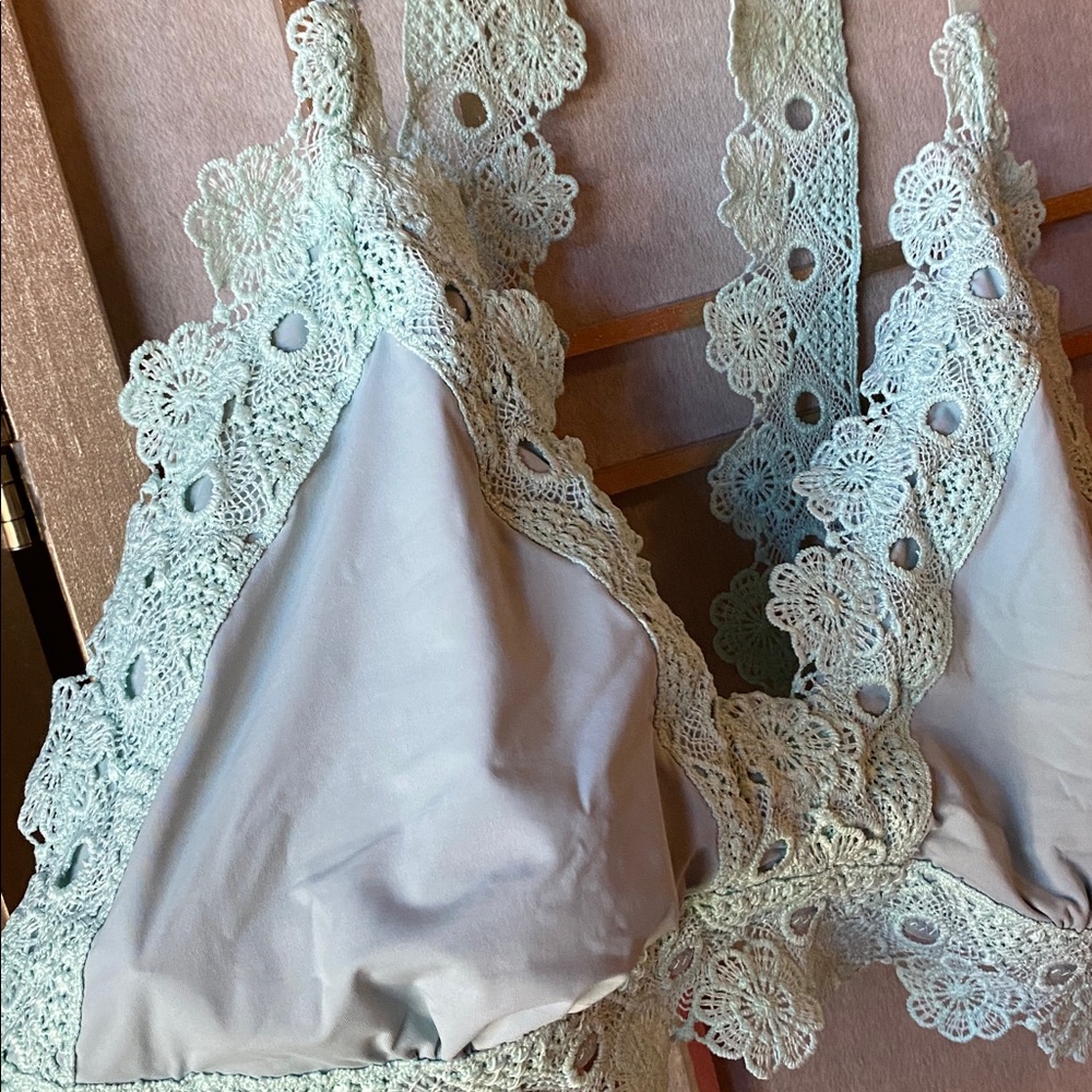 Aerie soft mint green bralette, XL - Picture 2 of 8